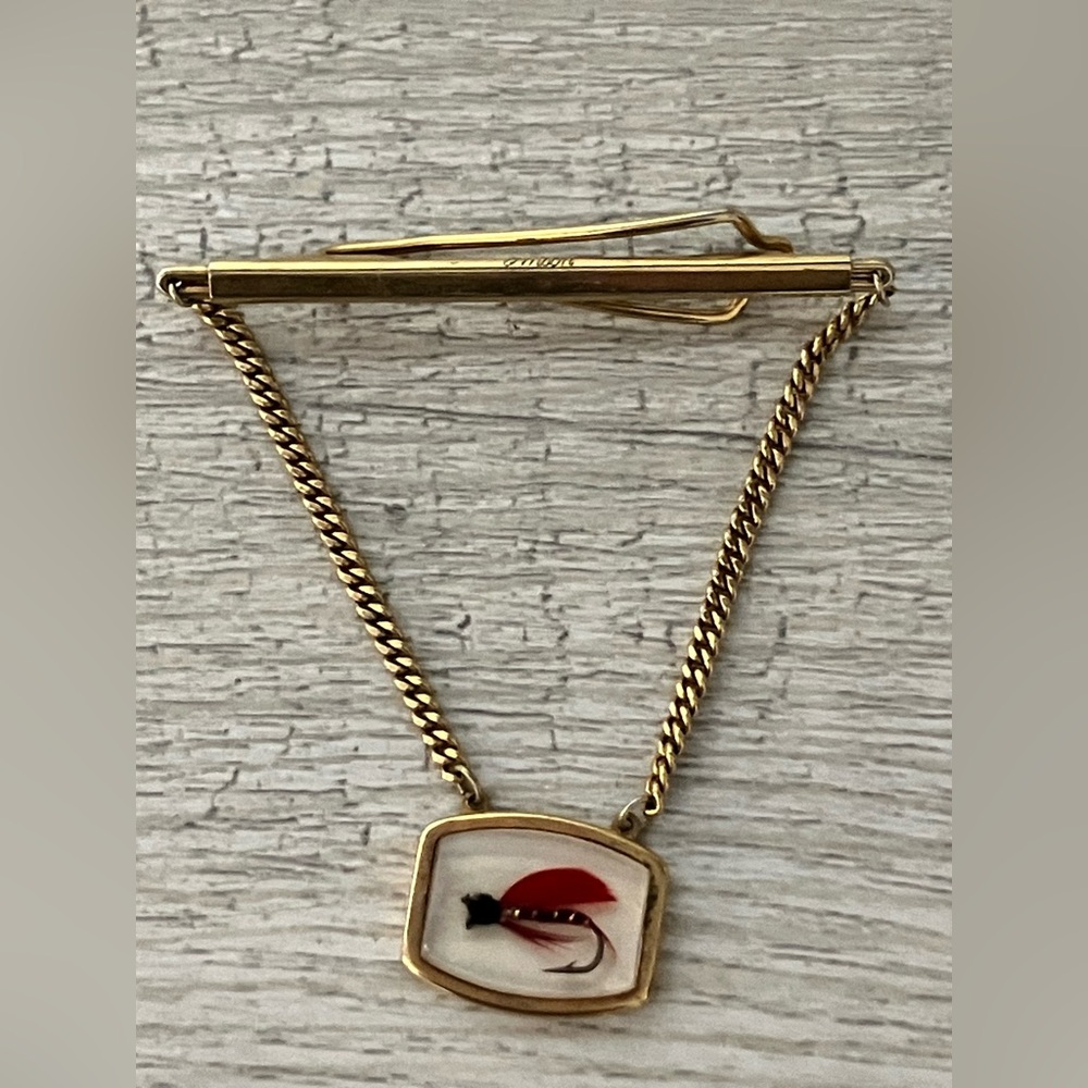 Vintage Anson Lure Tie Clip